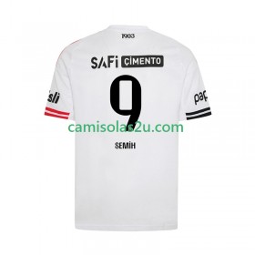 Camisolas de futebol Besiktas Tammy Abraham 9 Equipamento Principal 2025/26 Manga Curta